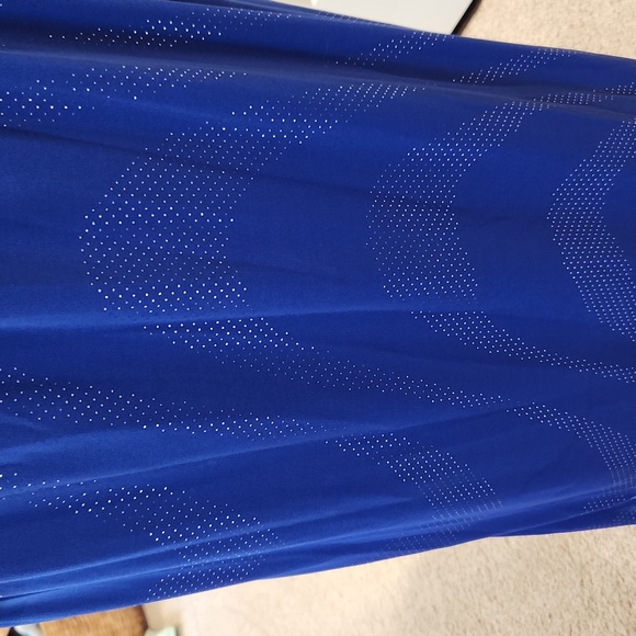 Vintage 1970s or 1980s‎ Blue West Germany Dress Size Medium - Picture 8 of 13